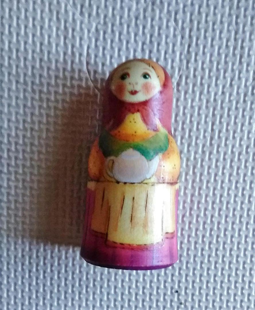 ロシア雑貨ココシニク頭飾りオーナメント3個Crownマトリョーシカ